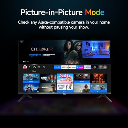 Xiaomi (108 cm) 43 inch FX Pro 4K QLED Smart | HDR10+ | 30W Box Speakers | Filmmaker Mode | Fire TV | L43MB-FPIN
