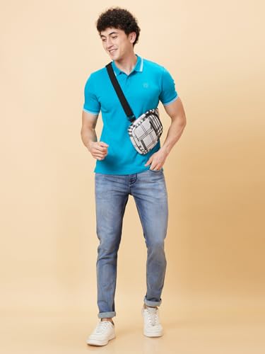 Being Human Light Tone Men Jeans (Size: 28)-BHDI24007-LIGHT Tone