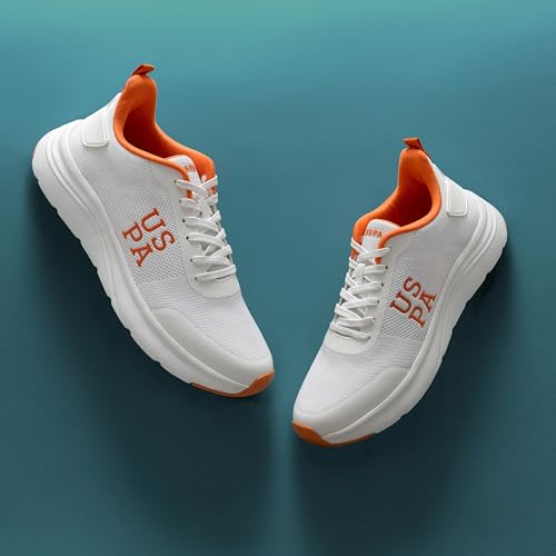 U.S. Polo Assn. TANOLE 3.0 Mens Off White Sneakers -(UK7)(US8)(2FD24110A01)
