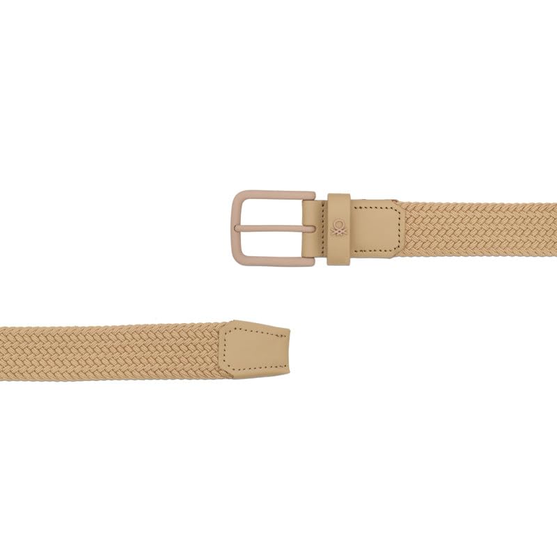 United Colors of Benetton Men's Belt Delyun | Color - Beige | XL 110Cm | Casual | Ideal For Gifting