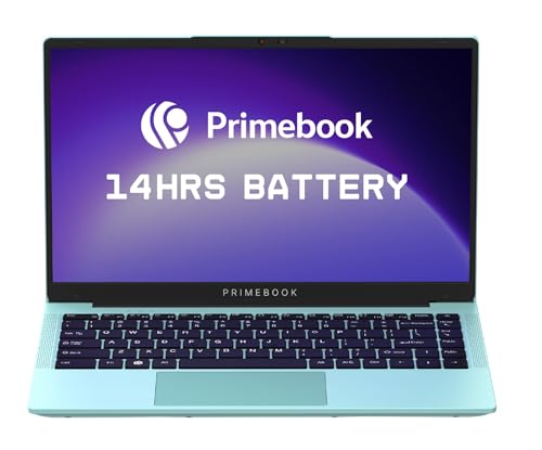 Primebook 2 Pro 2025 (New Launch) | 8GB RAM, 128GB UFS Storage | 14.1-Inch FHD IPS Display | 14 Hours Battery | MediaTek Helio G99 | Android 15 (PrimeOS 3.0) | Backlit Keyboard | in-Built AI (Aqua)