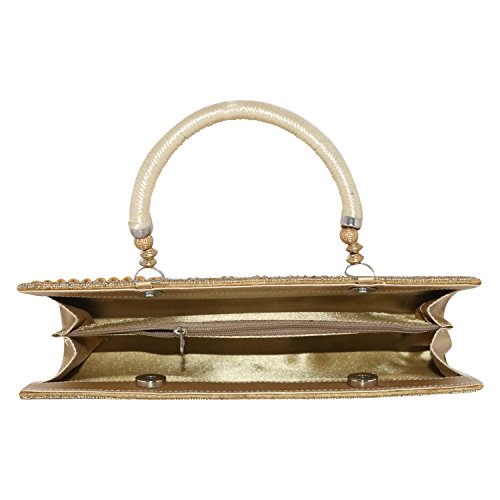 Glitter Collection Women's Golden Clutch SQMG001