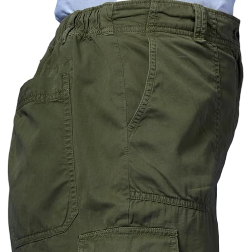 Pepe Jeans Olive Mid Waist Regular Fit Shorts