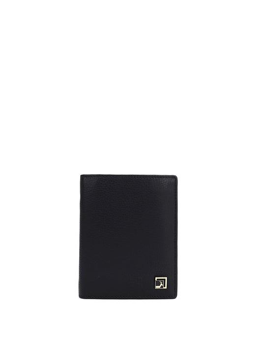 Da Milano Genuine Leather Black Bifold Mens Wallet (10549OL)