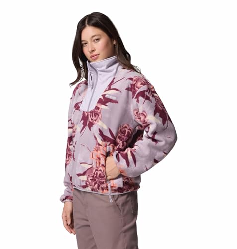 Columbia Women Purple Sequoia Grove Pullover, M