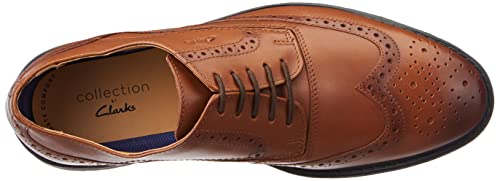 Clarks Quinwood Wing Dark Tan Lea