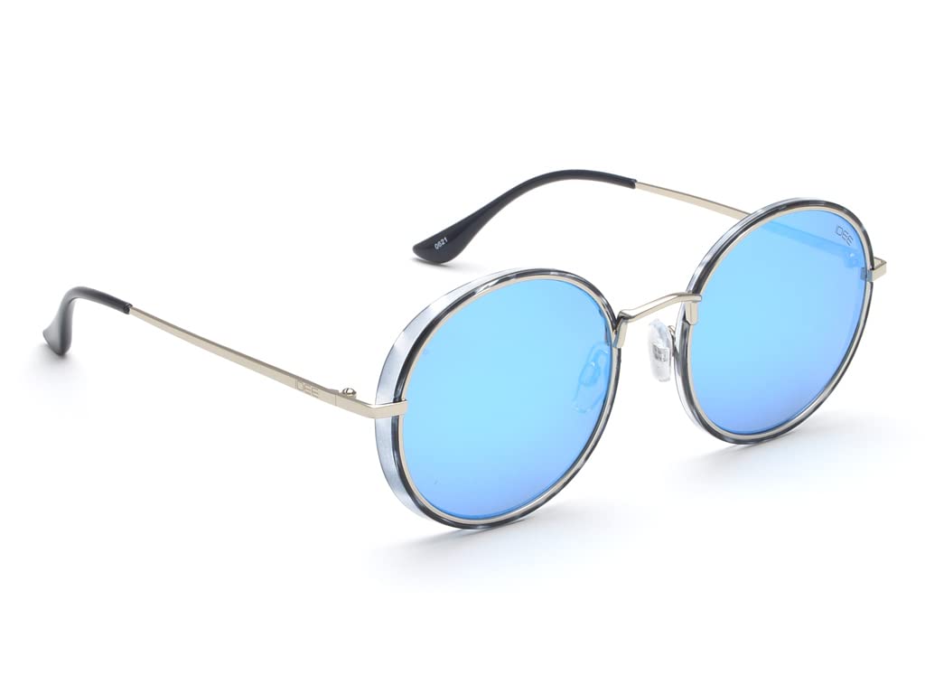 IDEE 100% UV protected sunglasses for Unisex | Size- Medium | Shape- Round | Model- IDS2654C4SG