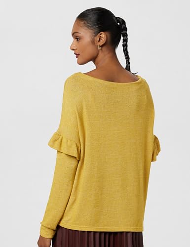 VERO MODA Women's Pullover (1957017008_Nugget Gold_Large)