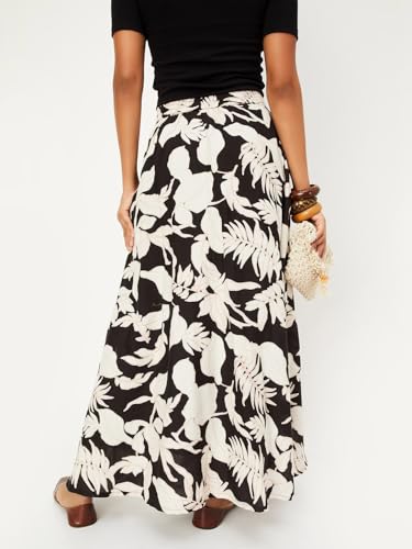 Max Rayon Western Skirt Off White