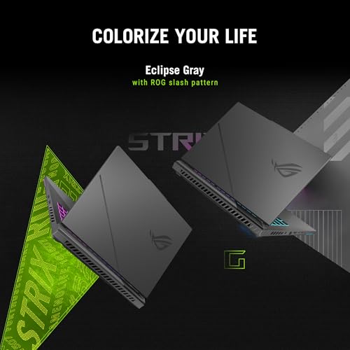 ASUS ROG Strix G16, AMD Ryzen 9 8940HX, Gaming Laptop(RTX 5060-8GB/115W TGP/16GB/1TB /2.5K QHD+/16"/240Hz/90WHrs/Windows 11/M365 Basic (1Year)*/Office Home 2024/Eclipse Gray/2.5 Kg) G614PM-S5046WS
