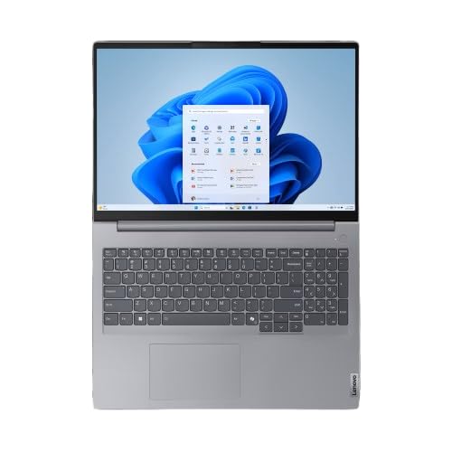 Lenovo ThinkBook 16, AMD Ryzen 5 7535HS, 16GB RAM, 512GB SSD, WUXGA IPS 16” (40.64cm), Windows 11 Home, Arctic Grey, 1.7Kg, 21MW00ETIN, Fingerprint, Backlit, 300 Nits, 1Y Warranty, Laptop
