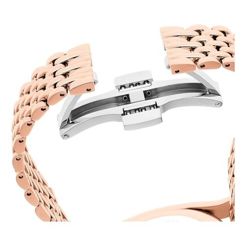 Swarovski Crystalline Aura Watch, Swiss Made, Metal Bracelet, Rose Gold Tone, Rose Gold-Tone Finish