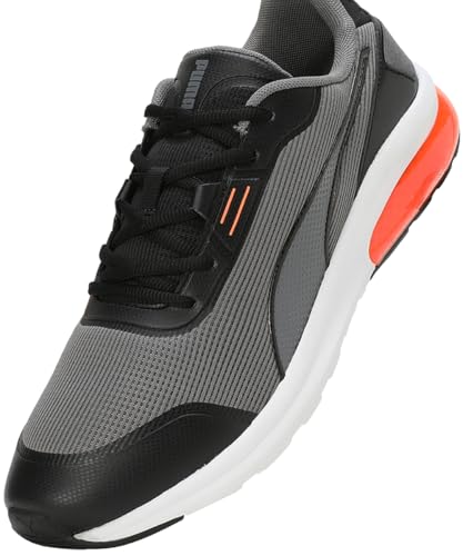PUMA Men, Pulsion, Cool Dark Gray-Neon Sun-Black, Sneaker, 7UK, (31111203)