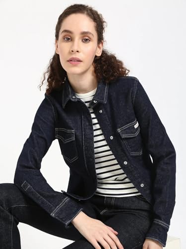 Solid Slim Fit Cotton Shirt