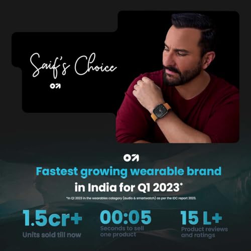 GOBOULT Newly Launched Crown Smart Watch 1.95'' Screen, BT Calling, Working Crown, Zinc Alloy Frame, 900 Nits Brightness, AI Voice Assistant, SpO2 Monitoring, 120+ Sports Mode (Tangerine)