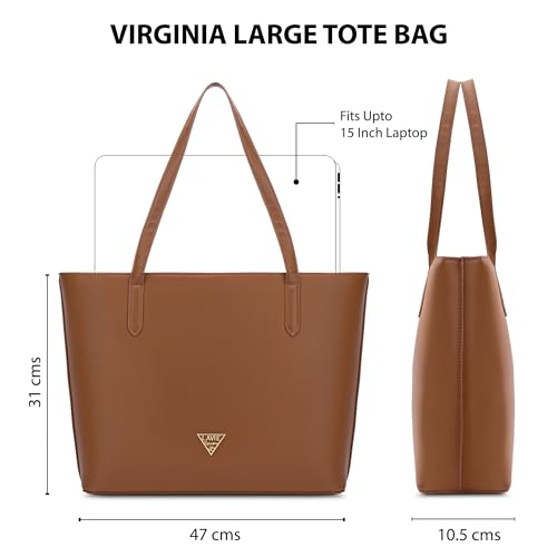 Lavie Signature Women's Virginia Tote Handbag | Tote Handbag for Work | Ladies purse | Stylish Shoulder Bag | Gift for Women