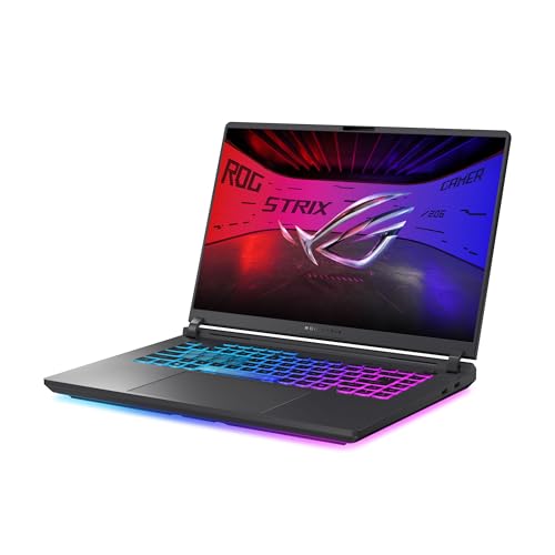 ASUS ROG Strix G16 (2025) Gaming Laptop, 16” ROG Nebula Display 16:10 2.5K 240Hz/3ms, NVIDIA® GeForce RTX™ 5060 GPU, Intel® Core™ Ultra 9 Processor 275HX, 16GB DDR5, 1TB SSD, Wi-Fi 7, Wind11 Home