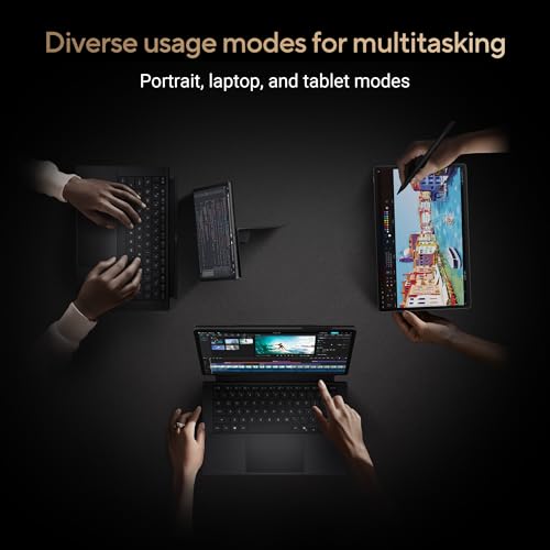 ASUS ProArt PZ14 (2026),Snapdragon® X2 Elite,Qualcomm Adreno iGPU,32GB/1TB,3K OLED,Touchscreen,14"(35.5 cm),144Hz,Win 11,M365 Basic(1Y),Office 24,Black,0.79 Kg,HT7407NA-SN024WS,Creator/Gaming Laptop