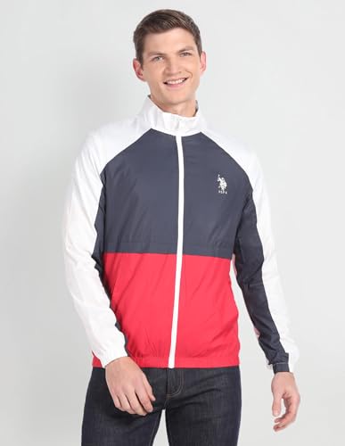 U.S. Polo Assn. Denim Co. Colour Block Windcheater Jacket