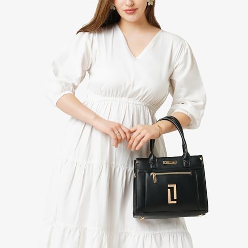 Lavie Luxe Women's Sasha Medium Satchel Bag for Women | Satchel Handbag for Work | Ladies purse | Stylish Shoulder Bag | Gift for Women