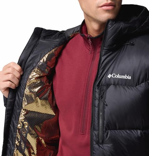 Columbia Men Black OmniHeat Infinity Cloudview Down Jacket, M