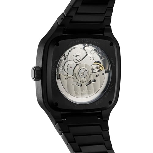 D1 Milano Soot Depth Square Bracelet 37 mm