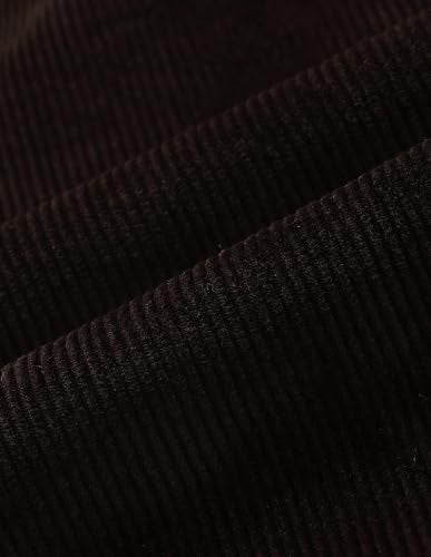 U.S.Polo Association Men's Riley Straight Fit Corduroy Trousers (USTRO070R_Brown_30)