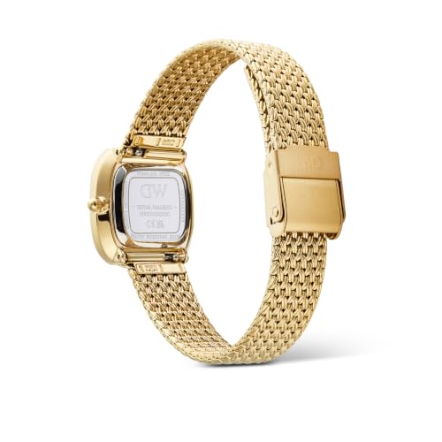 Daniel Wellington Margot Rectangular 26mm Brown Dial Analog Women Watch - DW00100968K
