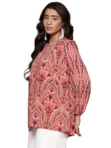 Aarke Ritu Kumar Coral Izmir Full Sleeve Shirt