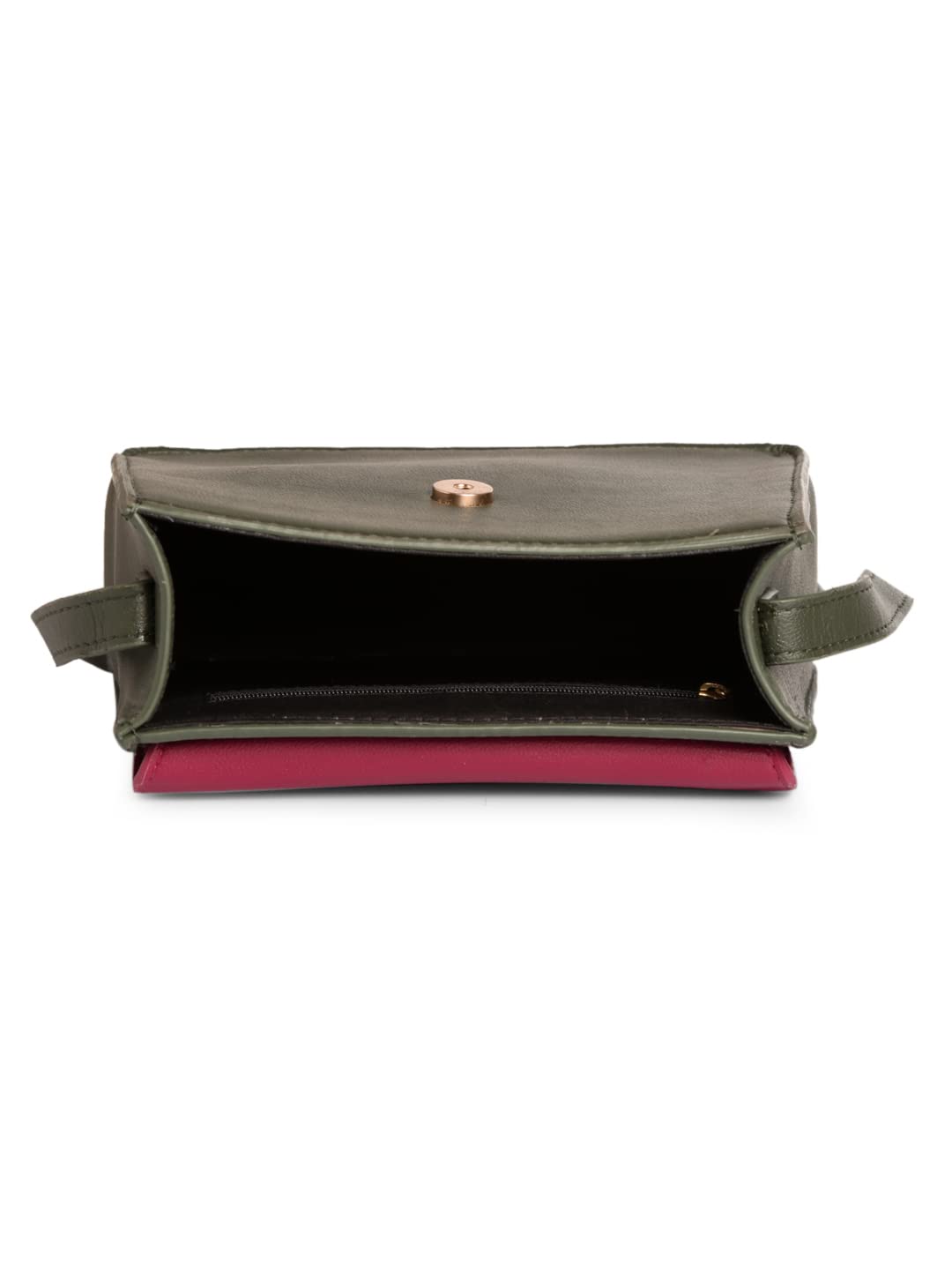 RASHKI Women Handbag/Sling Bag Vegan Leather (Green)