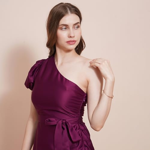 Globus Women Dress (GS567268_Purple_M)