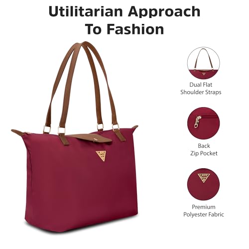 Lavie Signature Women's Oregon Tote Handbag for Women | Tote Bag for Work | Ladies Purse | Stylish Shoulder Bag | Gift for Women