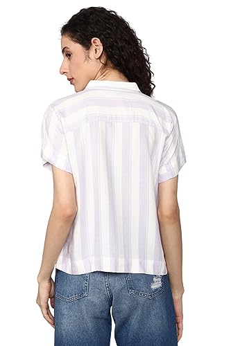 Allen Solly Women's Regular Fit Shirt (AHSHWRGF937658_White