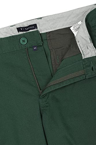 Van Heusen Men's Chino Shorts (VSSRWRGPF01155_Green_S)