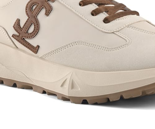 LOUIS STITCH Beige Sneaker for Men | Comfortable & Durable Sneaker | LSP-SNK-NBL | UK-7