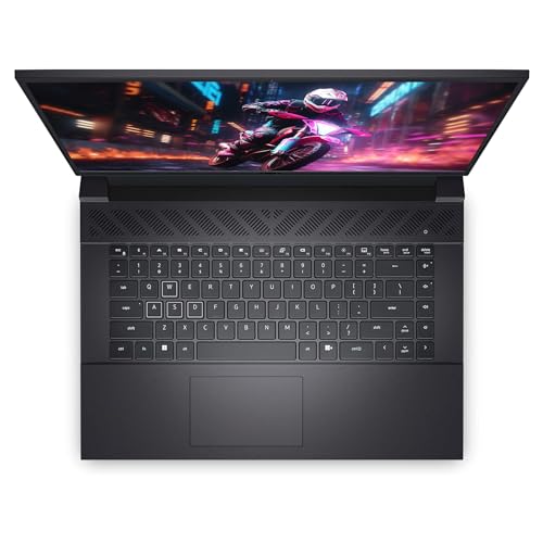 Dell G16 7630 Gaming Laptop, 16"" QHD Display, Intel Core i9-13900HX, 64 GB DDR5 RAM, 2 TB NVMe SSD, NVIDIA GeForce RTX 4070, Backlit Keyboard, Windows 11 Home, Metallic Nightshade, Dark Gray
