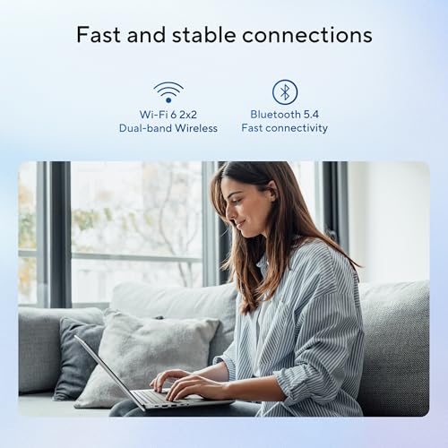 ASUS Chromebook CX1405 (2025), Intel Core 3-N355, 8GB RAM, 128GB SSD, FHD 14"(35.56cm), Chrome OS, Pure Grey, 1.38Kg, CX1405CTA-S60724, Intel UHD Graphics, 42WHrs, Thin & Light Laptop