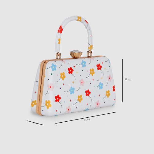 ESBEDA Multi Color Ravenna Clutch For Womens | ESBEDA Clutches, Printed Clutches For Women's,