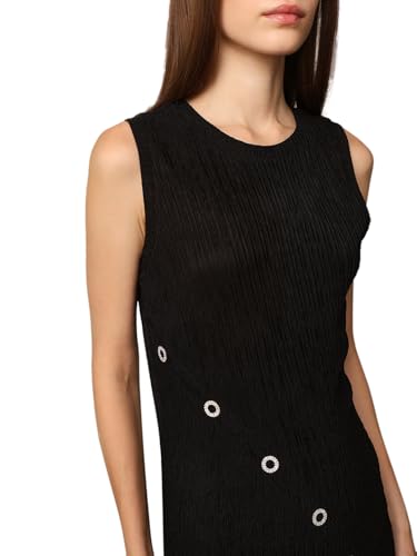 ONLY Women's Regular Fit Black Dress