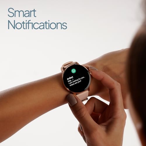 Fire-Boltt Phoenix Pro Smart Watch 1.39 inch Bluetooth Calling, AI Voice Assistant, Metal Body with 120+ Sports Modes, SpO2, Heart Rate Monitoring (Copper Blue)