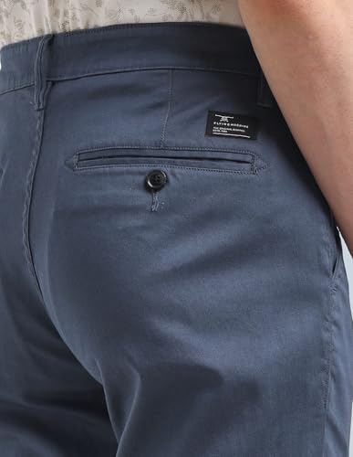 Slash Slim Tapered Fit Mid Rise Trousers