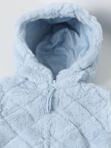 Girls Fleece Hooded Jacket