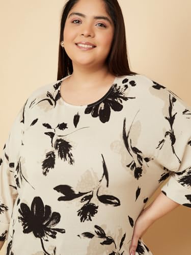 Max Plus Size Women Printed Blouse