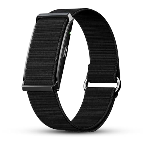 Pebble Newly Launched Qore Fitness Band with 45 Days Battery Life | 100+ Sports Modes | Advanced Health Tracking | HR & SpO2| Stress| Sleep | OneKey Measurement | Smart Notifications - Black