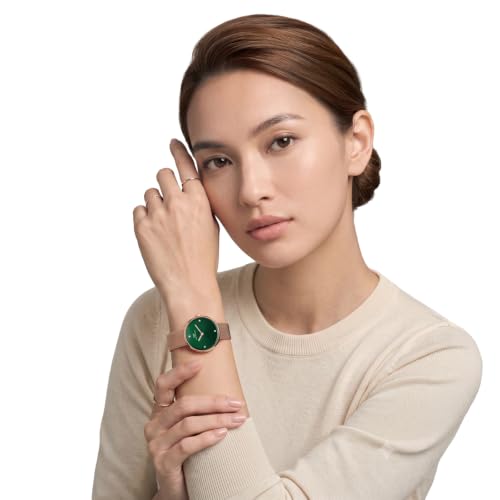 Daniel Wellington Round 30mm Green Dial Analog Women Watch - DW0DL2701