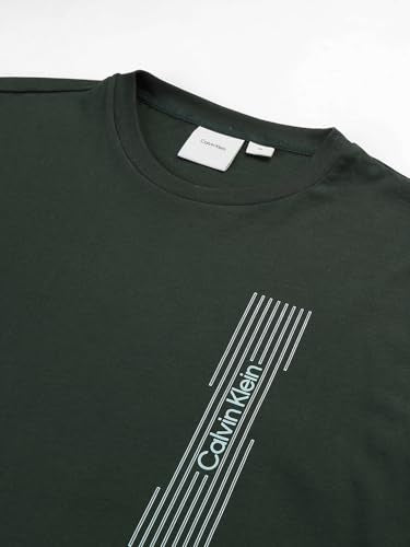 Calvin Klein Jeans Department691 Regular Fit T Shirt (K10K113589M14_Midnight Forest M)