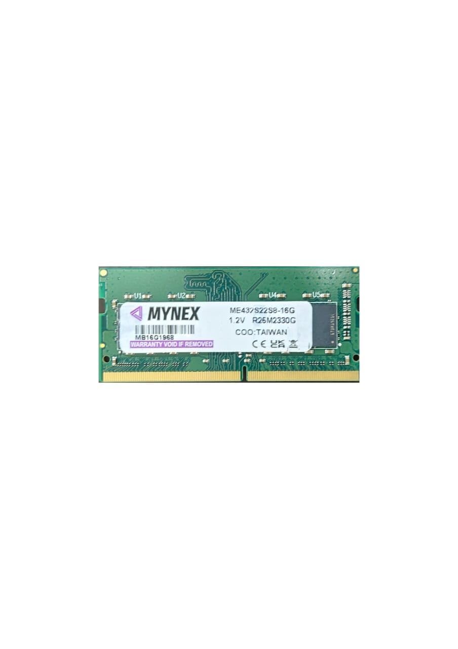 MYNEX 32GB DDR4 3200MHz Laptop RAM | High-Speed SODIMM Memory | Model: ME432S22S8-32G - CL22 | Low Power 1.2V | Non-ECC, Unbuffered | Compatible with Intel & AMD Laptops (32, GB)