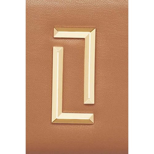 Lavie Zipper Dual Zip PU Women's Casual Wear Wallet (Brown, Large)