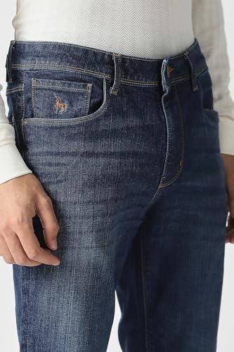 Van Heusen Men's Slim Jeans (VXDNCPOFW09069_Navy