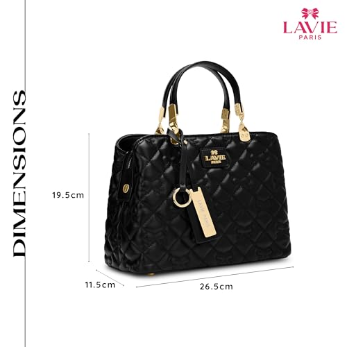 LAVIE PARIS Women's Quincy Satchel Bag | Satchel Handbag for Work | Ladies Purse | Stylish Shoulder Bag | Gift for Women
